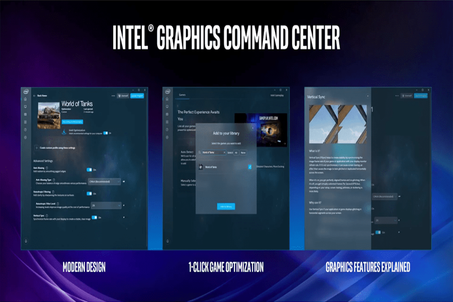 Intel Graphics Command Center