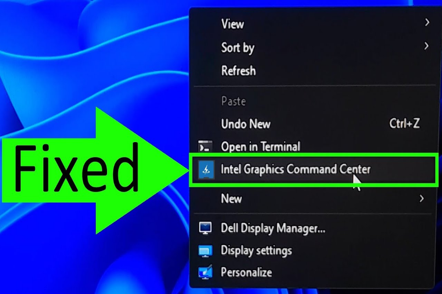 Intel Graphics Command Center
